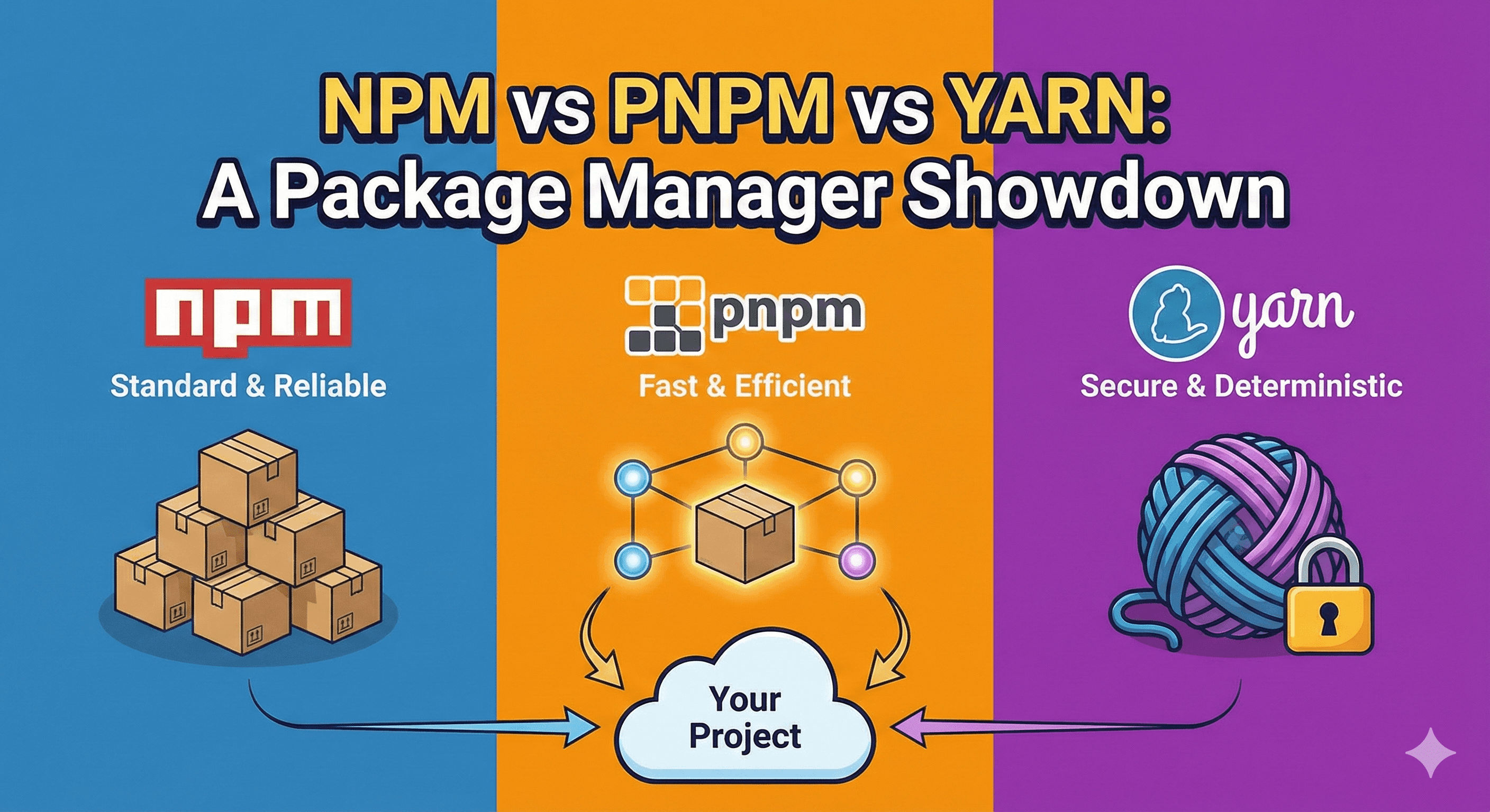 npm, pnpm, and Yarn: A Practical Guide to JavaScript Package Managers