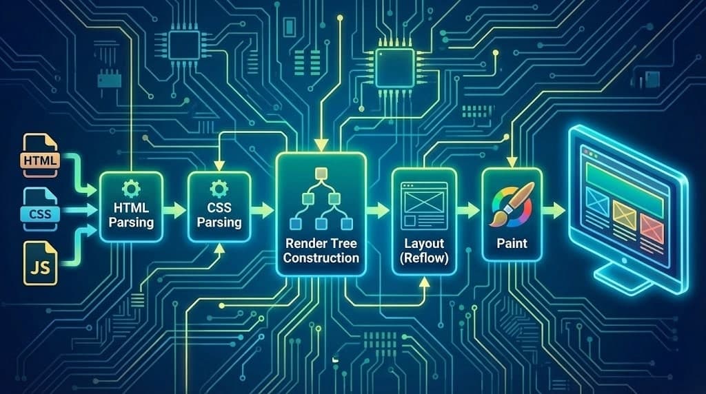 The Critical Rendering Path: How Browsers Render Web Pages