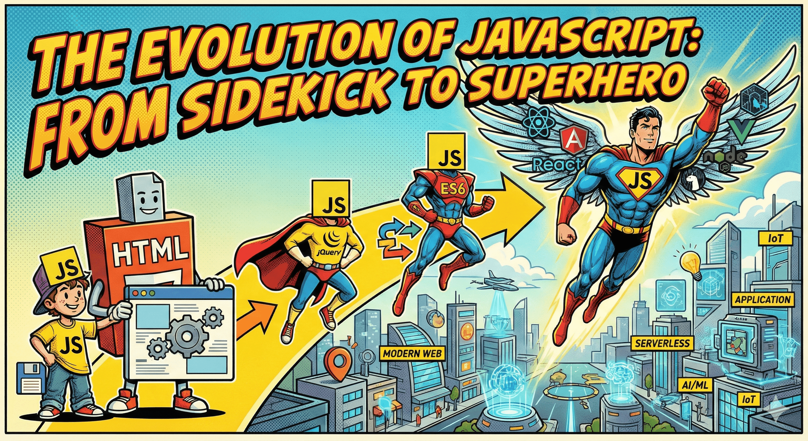 The Evolution of JavaScript: From Sidekick to Superhero