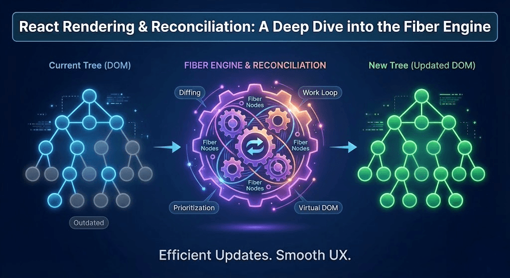 React Rendering and Reconciliation: A Deep Dive into the Fiber Engine